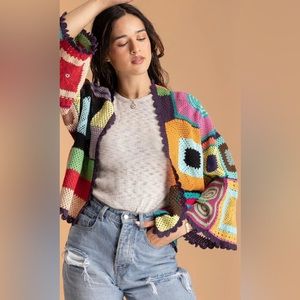 Saachi Willa Granny Crochet Jacket